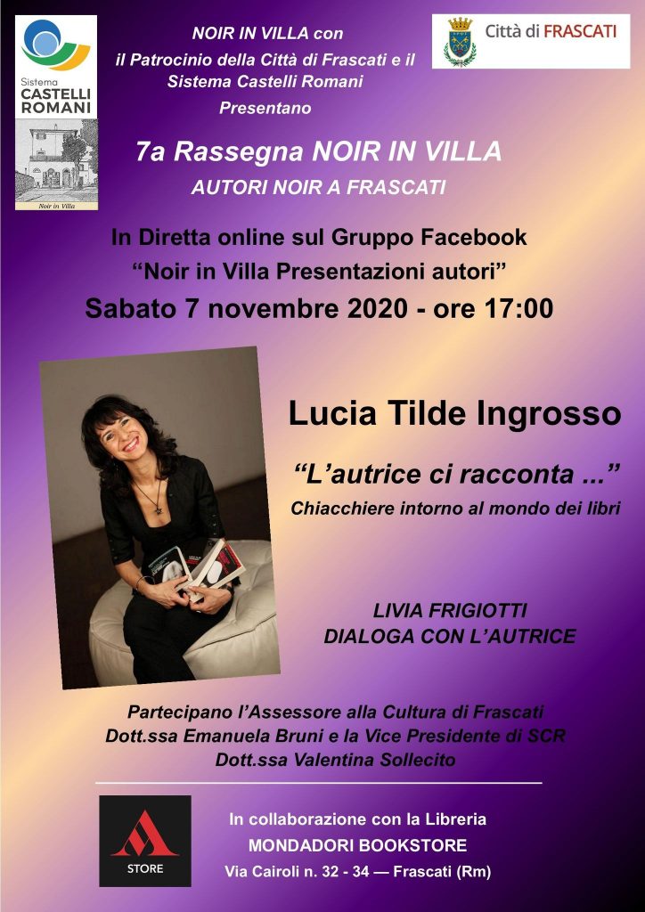 Noir in Villa, presentazioni online