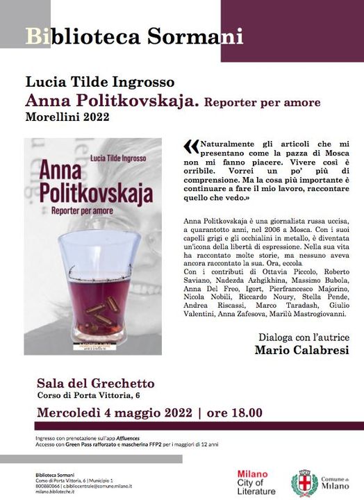 Anna Politkovskaja Sormani